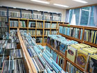 文京区立小石川図書館の入口