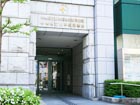 中央区立日本橋図書館の入り口