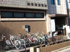 杉並区立南荻窪図書館の駐輪場