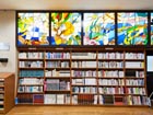 杉並区立南荻窪図書館の駐輪場