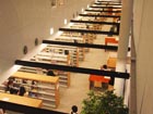 渋谷区立こもれび大和田図書館のエントランスホール