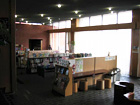 北海道立図書館の建物入口付近