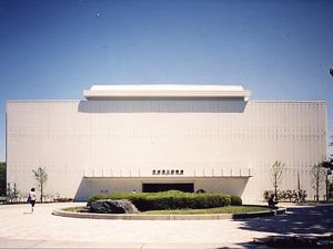 茨城県立図書館の外観