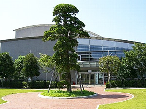 千葉県立東部図書館の外観