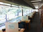 広島県立図書館のエントランスホール