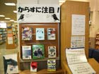 札幌市山の手図書館の階段付近の様子