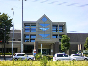 仙台市若林図書館の外観