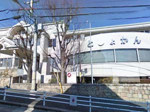 豊中市立野畑図書館の外観