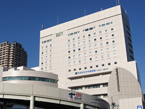 町田市立中央図書館の外観