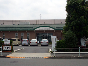 町田市立金森図書館の外観