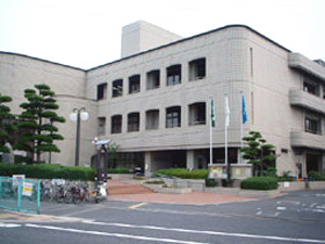 広島市立安佐南区図書館の外観