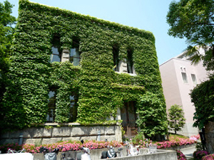 芦屋市立図書館の外観