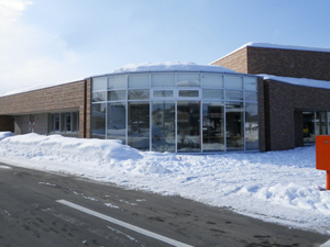 美瑛町図書館の外観