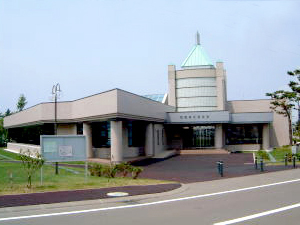 わっさむ町立図書館の外観