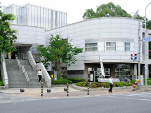 千葉市稲毛図書館の外観