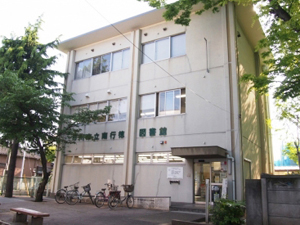 市川市南行徳図書館の外観