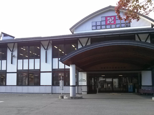 花巻市立大迫図書館の外観