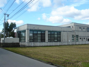 福山市北部図書館の外観