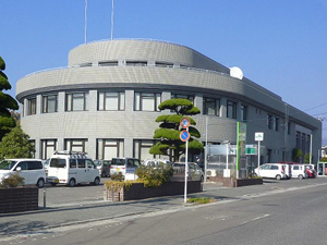 福山市新市図書館の外観