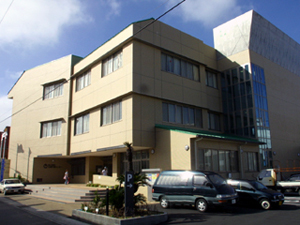 美馬市立脇町図書館の外観