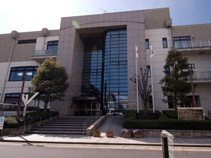 北名古屋市東図書館の外観