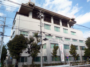 名古屋市山田図書館の外観