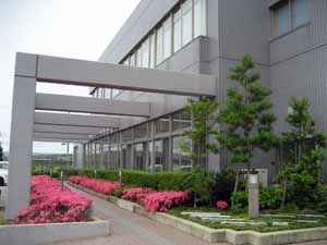 志賀町立富来図書館の外観