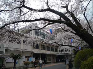 小田原市立図書館の外観