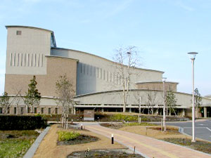 久留米市立田主丸図書館の外観