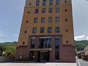 伯耆町溝口図書館の外観